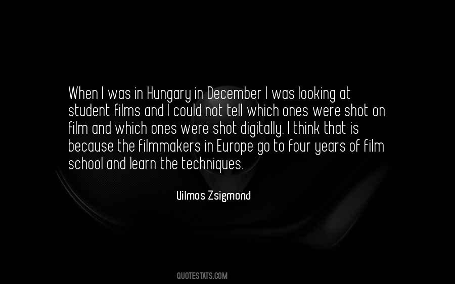 Zsigmond Quotes #365358