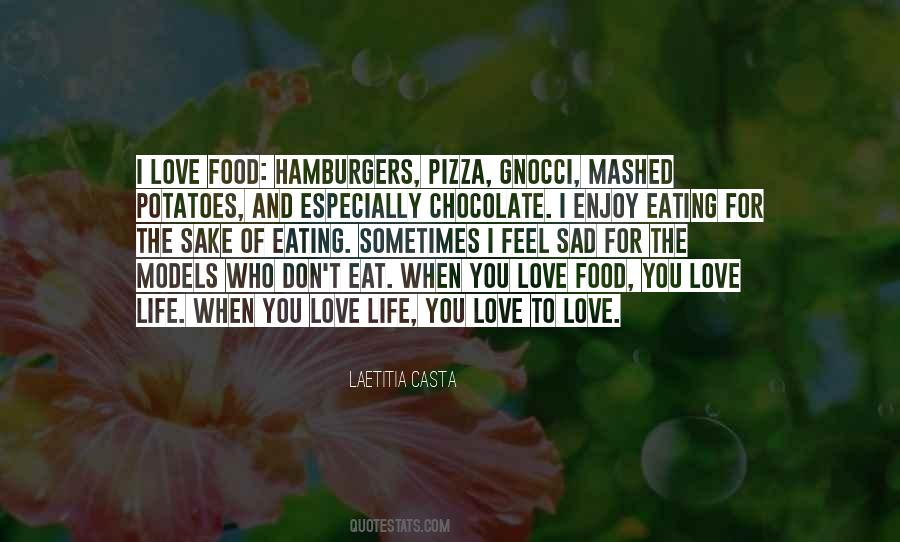 Quotes About Eating Food #34579