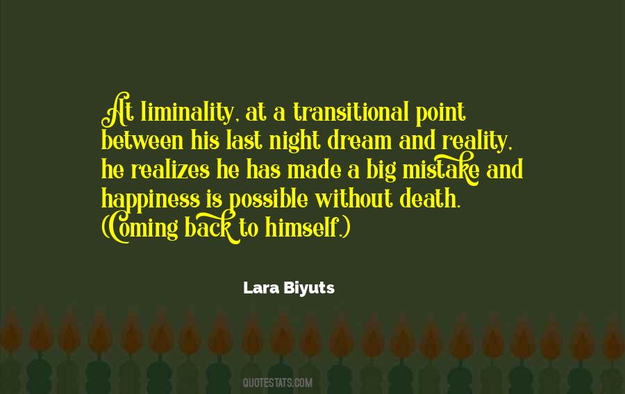 Quotes About Liminality #1166021