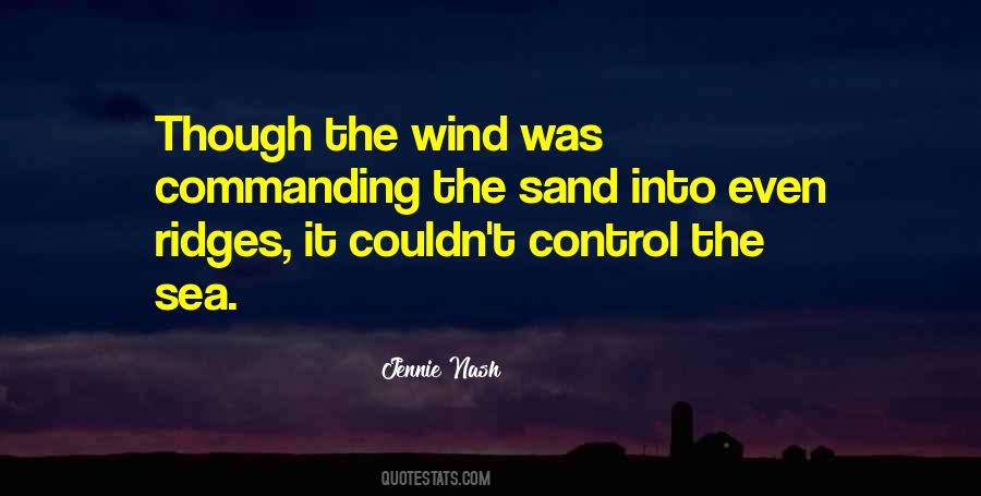 Sea Sand Quotes #1717408