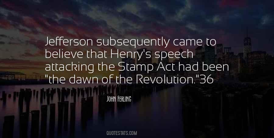 Quotes About Stamp Act #177109
