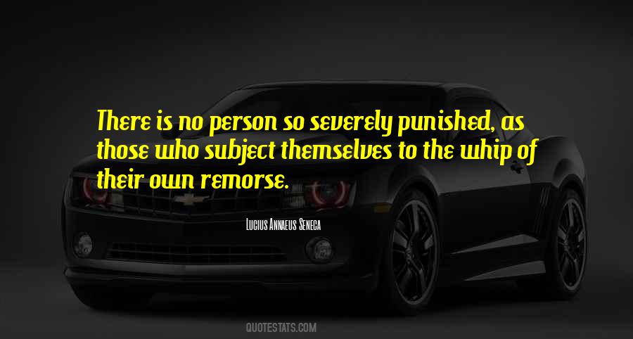 Quotes About No Remorse #850594