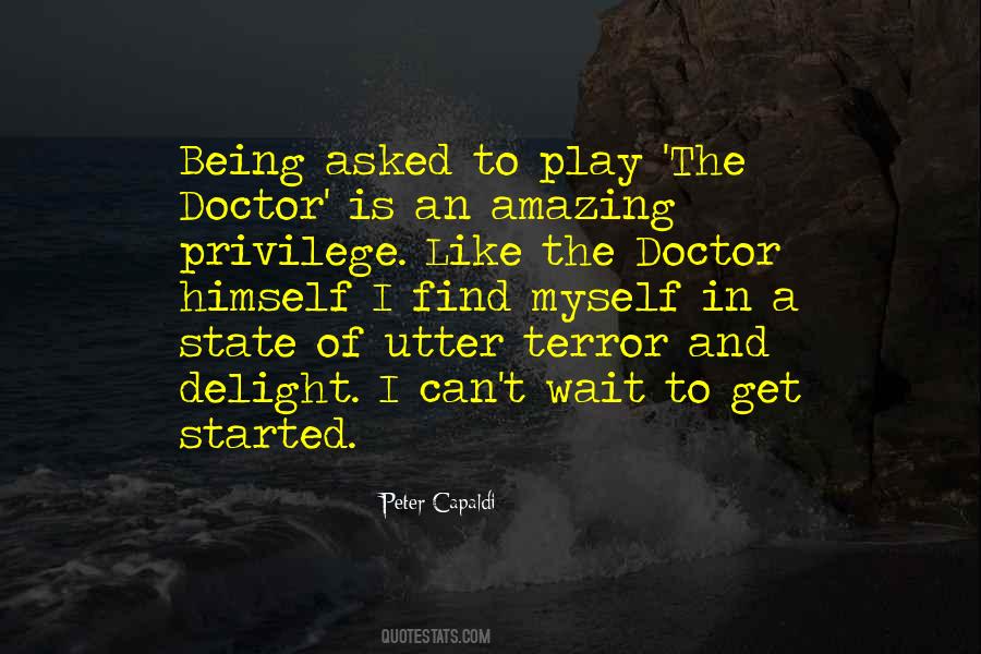 Being A Doctor Quotes #907238