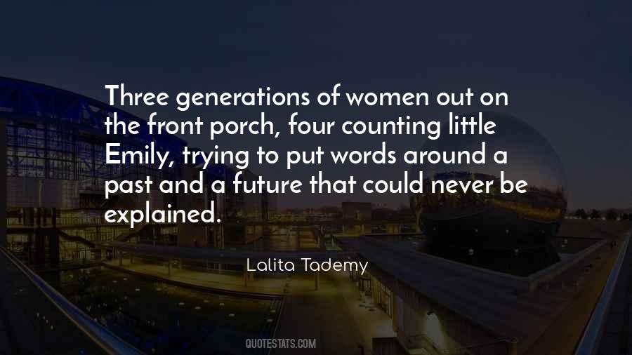 4 Generations Of Women Quotes #213923