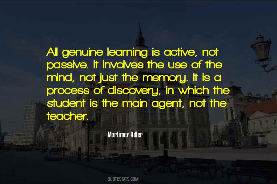 Quotes About Passive Learning #813844