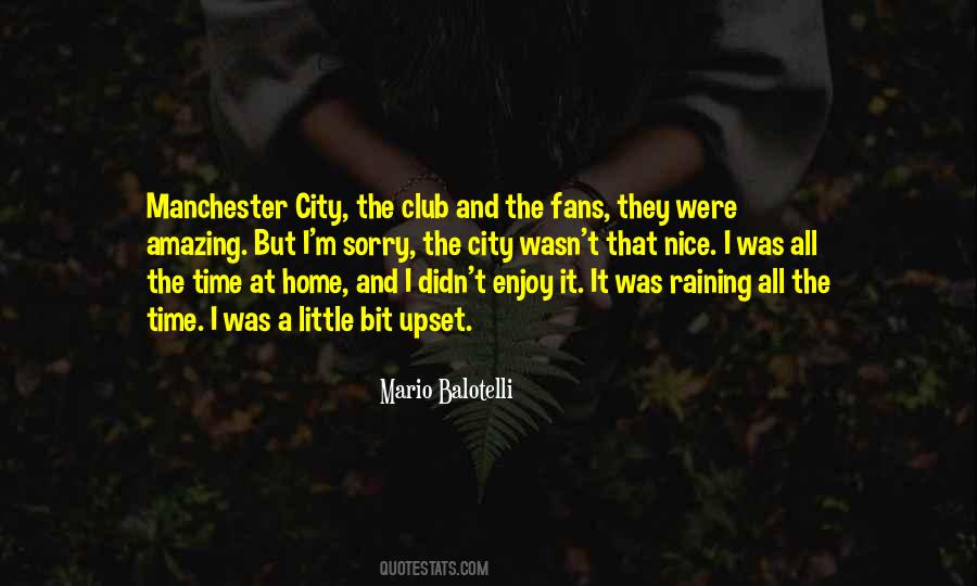 Quotes About Manchester City #1480366