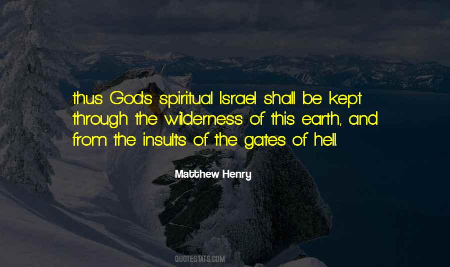 God Of Israel Quotes #225695