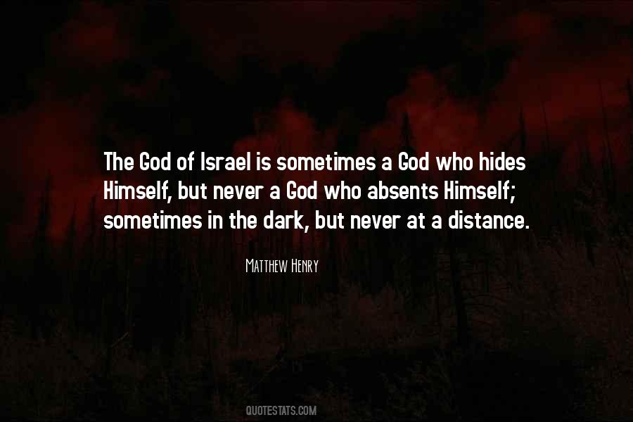 God Of Israel Quotes #61752