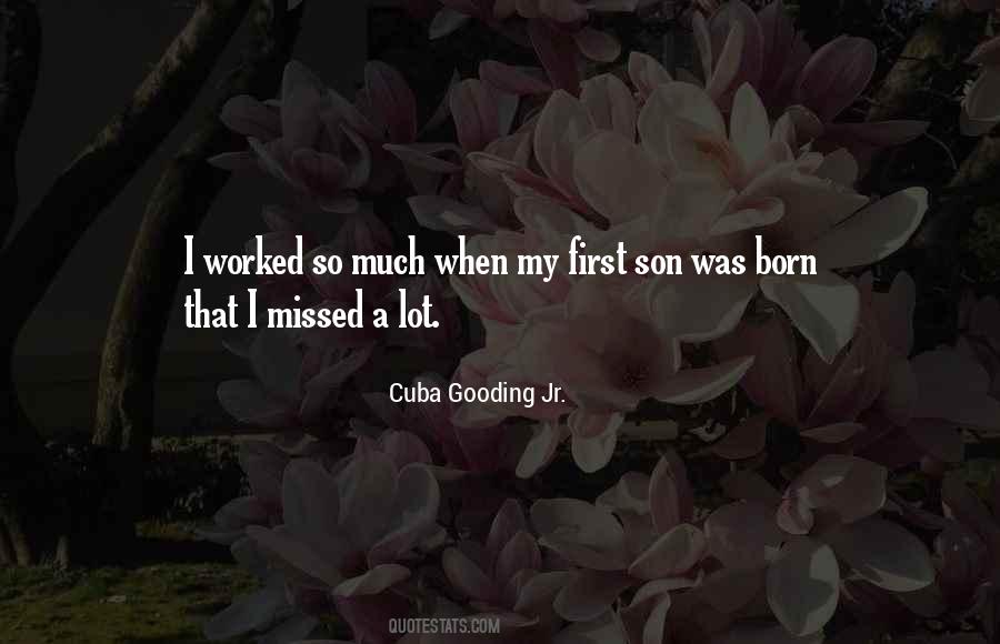 Quotes About My First Born #1221720