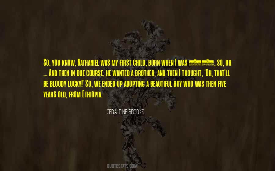 Quotes About My First Born #915635