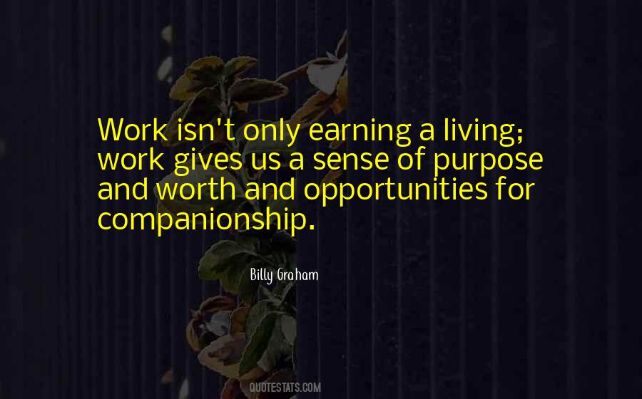 Quotes About Earning A Living #434887