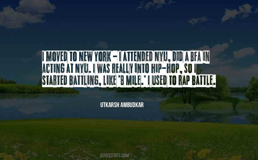 Quotes About Nyu #951193