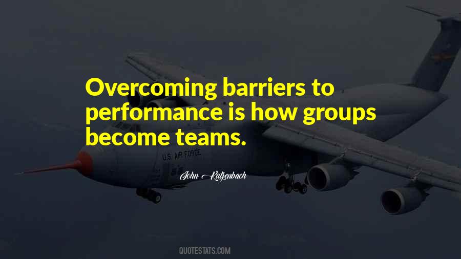 Quotes About Barriers #1272945