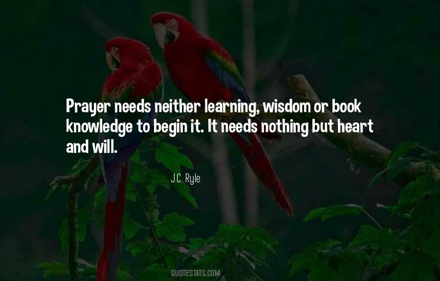 Quotes About Book Learning #732601