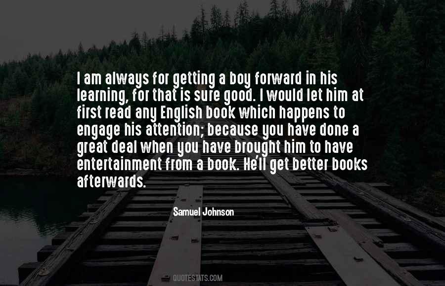 Quotes About Book Learning #870021