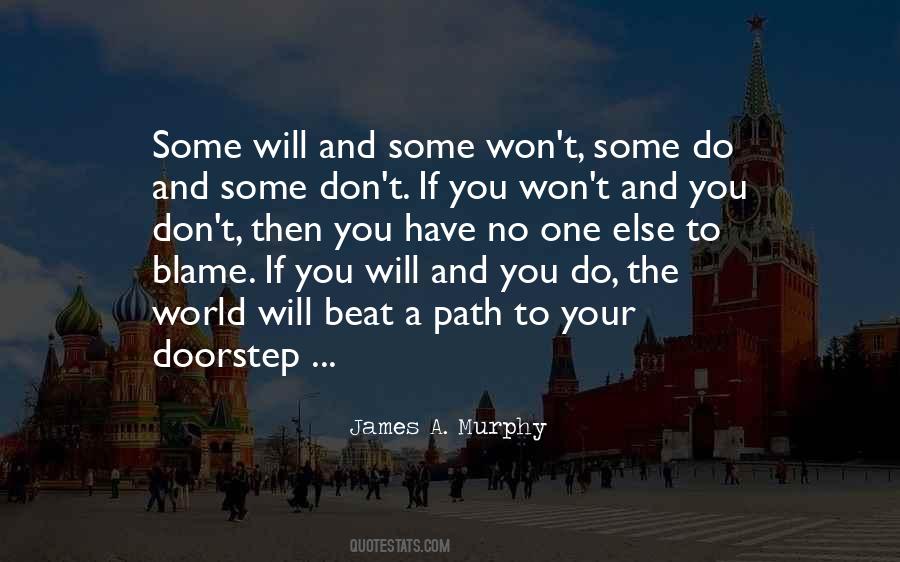 Quotes About A Path #1176339