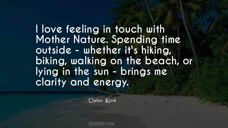 Quotes About Walking On The Beach #128582