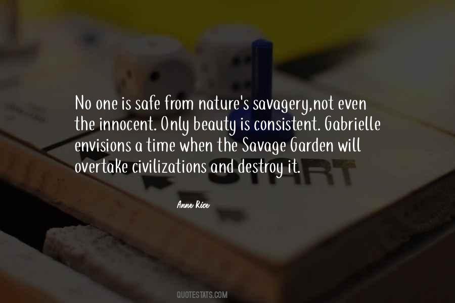 Quotes About Civilization And Savagery #1796230
