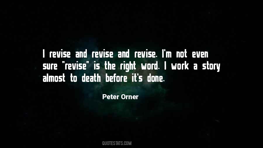 Quotes About Death And Work #1042841