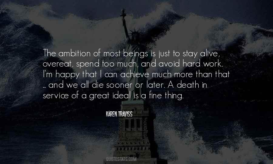 Quotes About Death And Work #609087