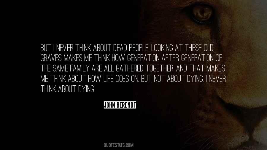 Quotes About Dying Together #1403374