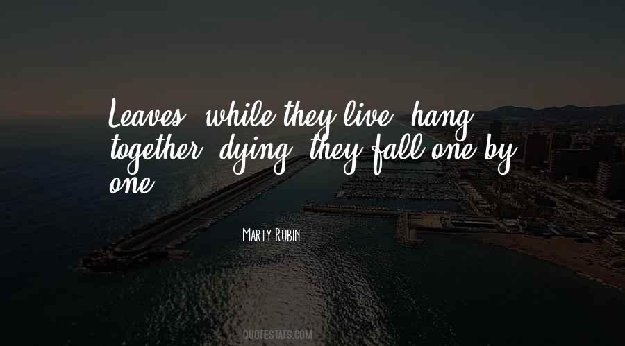 Quotes About Dying Together #659164