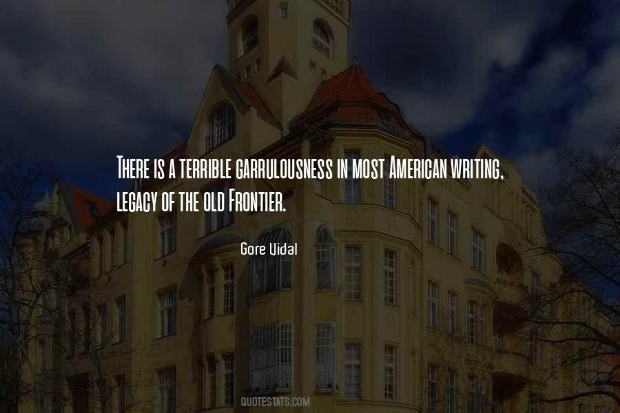 Quotes About The American Frontier #1171431