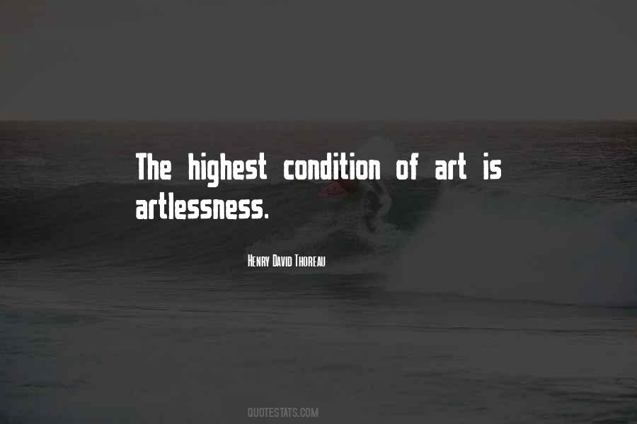 Quotes About Artlessness #993736