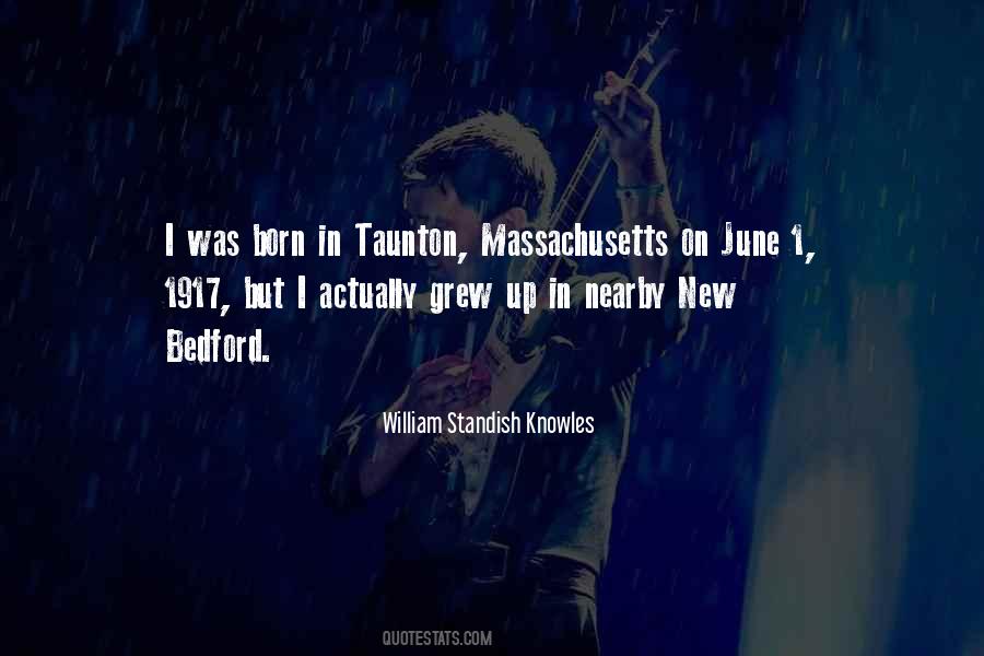 Quotes About Massachusetts #1491022