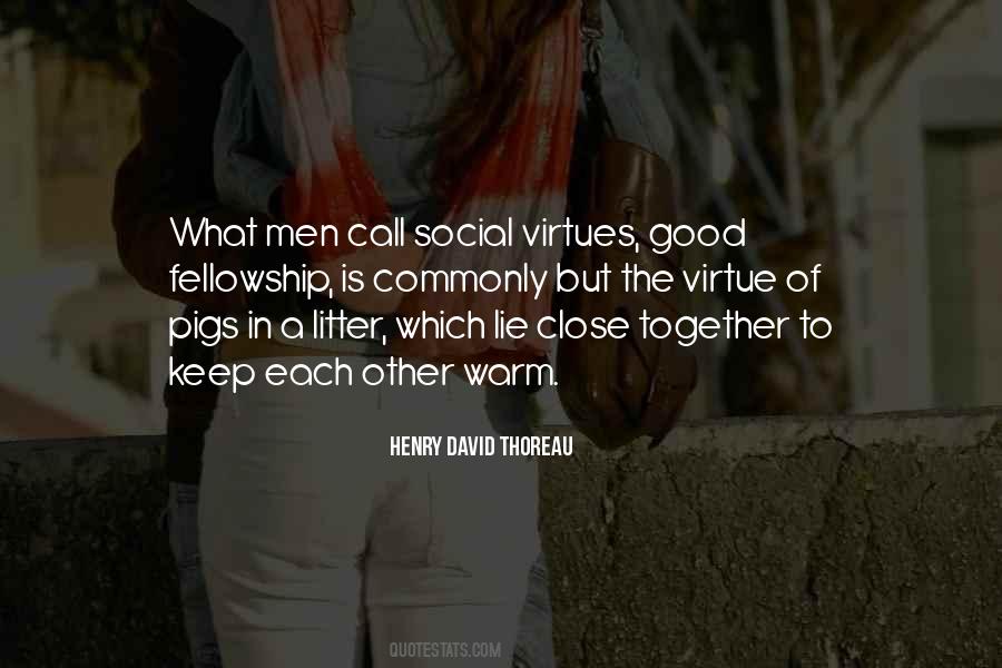 Social Virtues Quotes #678434