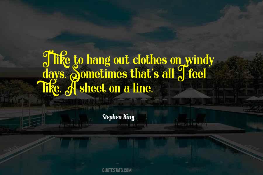 Quotes About Windy Days #893592