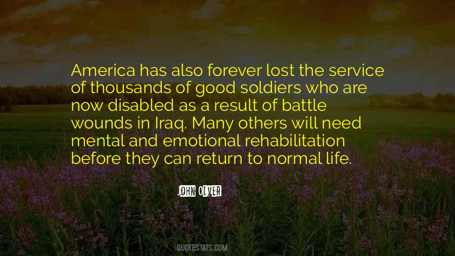 Quotes About Lost Soldiers #428955