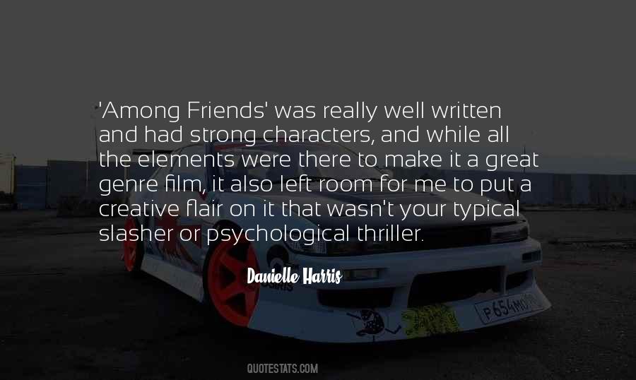 Quotes About The Thriller Genre #996840