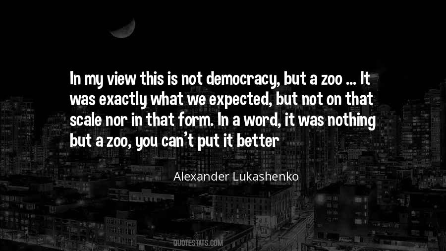 Quotes About A Zoo #1452988