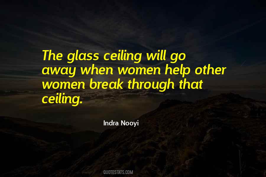 Quotes About Glass Ceiling #198688