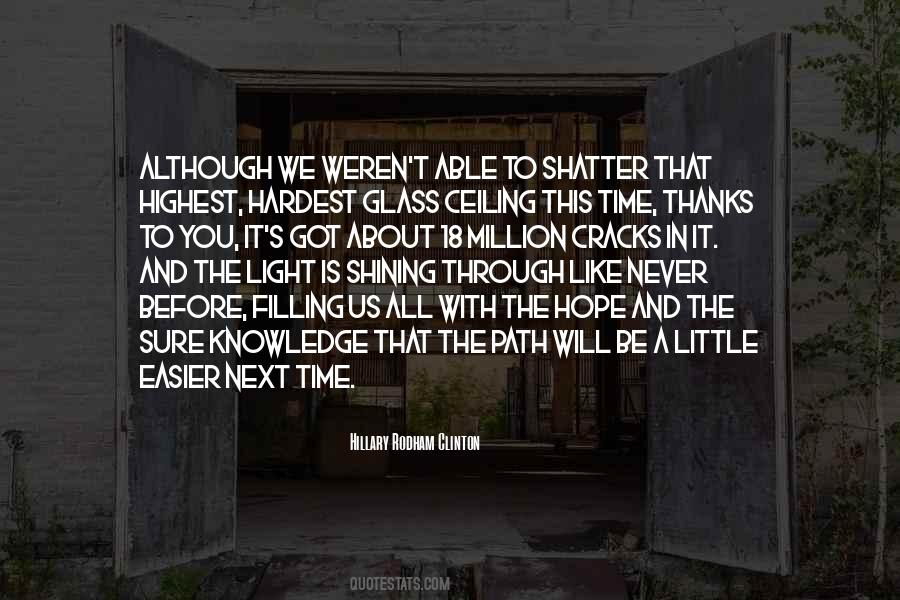 Quotes About Glass Ceiling #783431