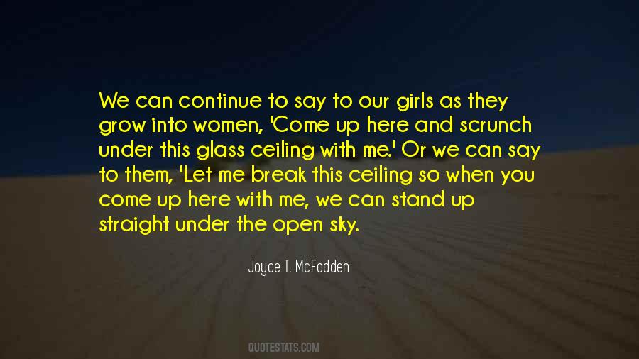 Quotes About Glass Ceiling #830100