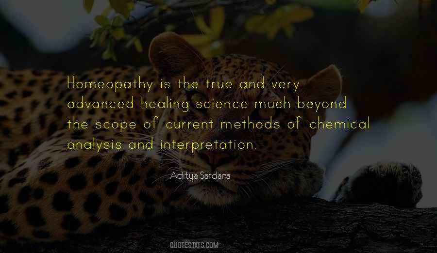 Quotes About Homeopathy #1460990