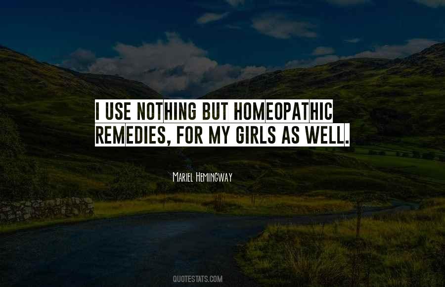 Quotes About Homeopathy #952387