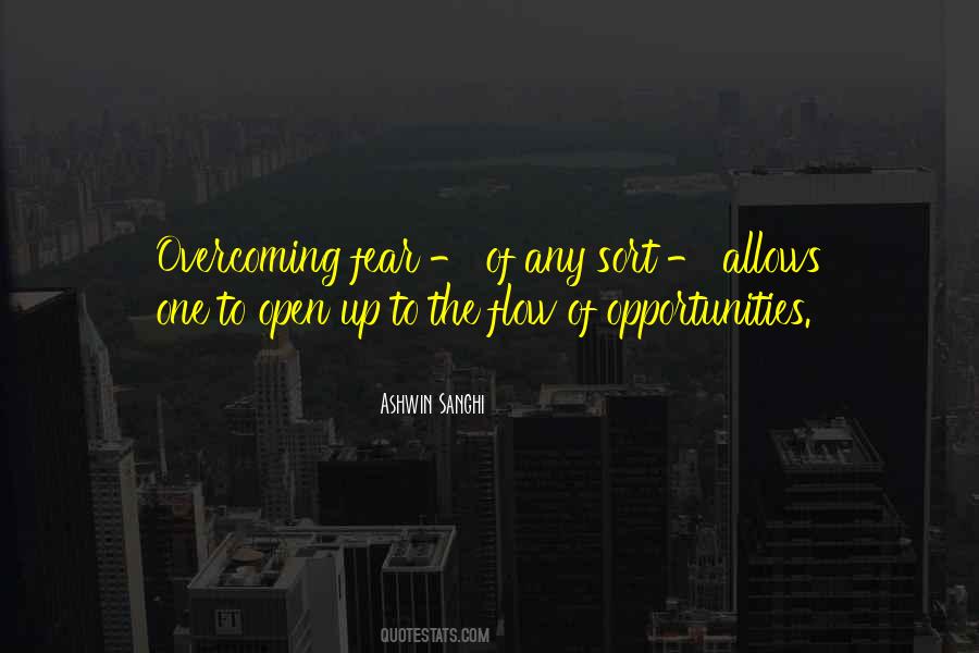 Fear Overcoming Quotes #103924
