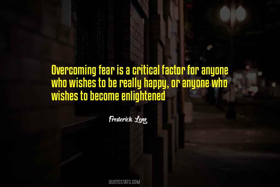 Fear Overcoming Quotes #1208312