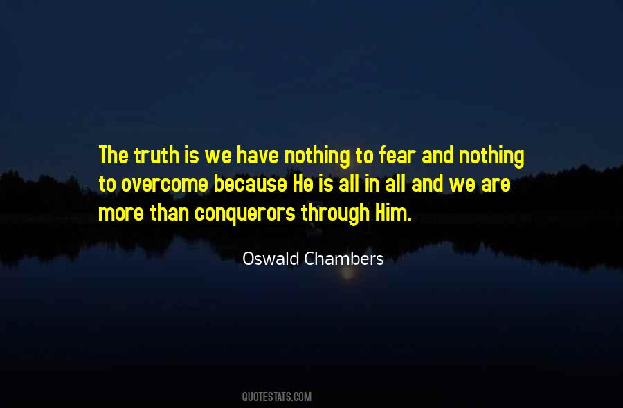 Fear Overcoming Quotes #688130