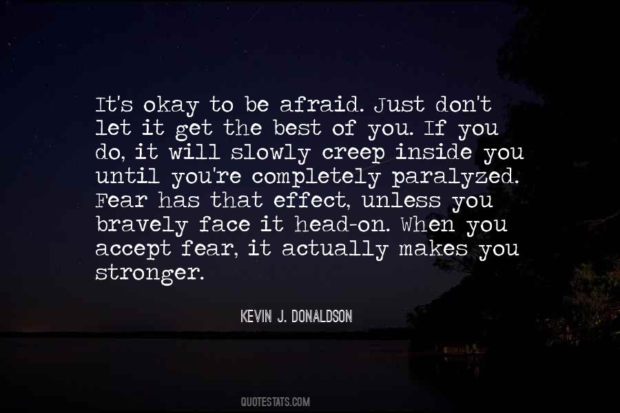 Fear Overcoming Quotes #808465