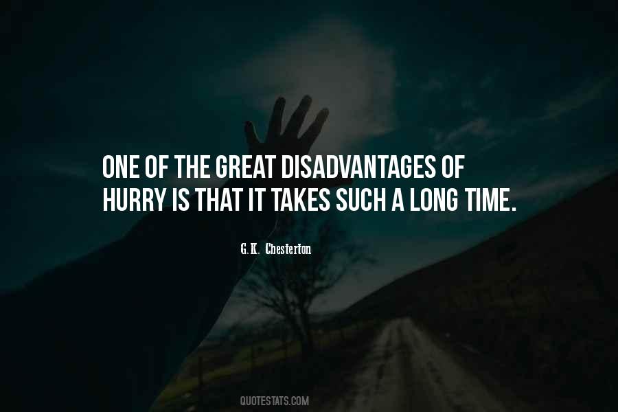 Quotes About Disadvantages #1553892