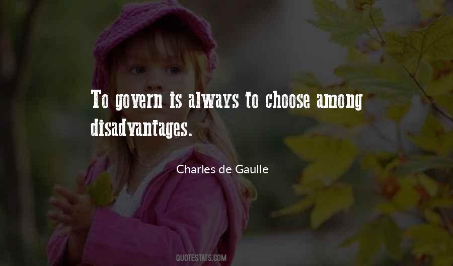 Quotes About Disadvantages #1661464