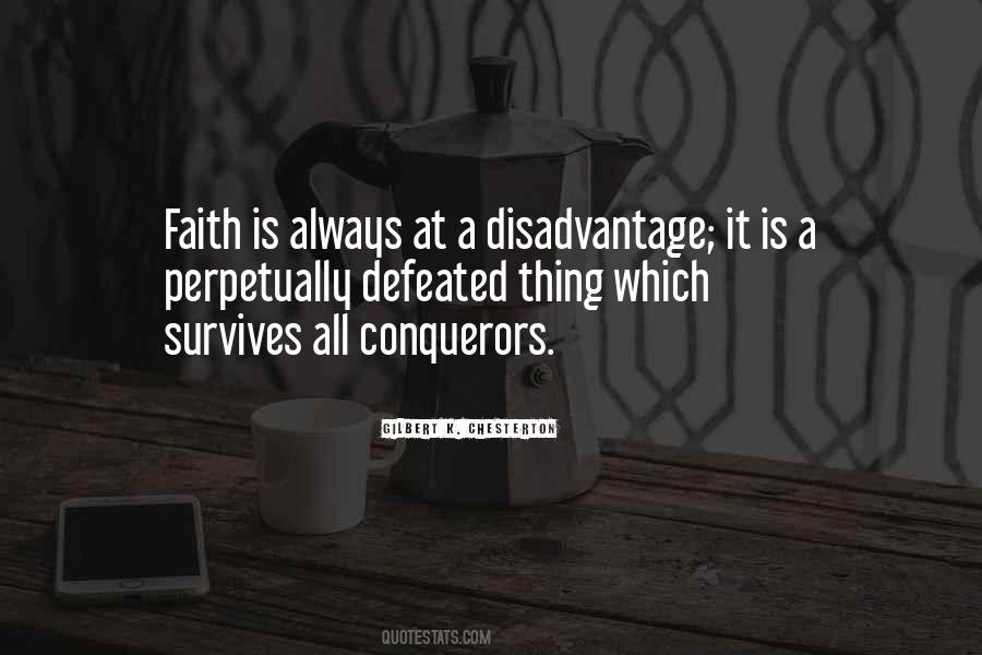 Quotes About Disadvantages #876776