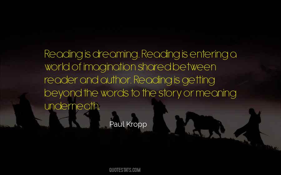 Quotes About Reading Books And Imagination #1103541