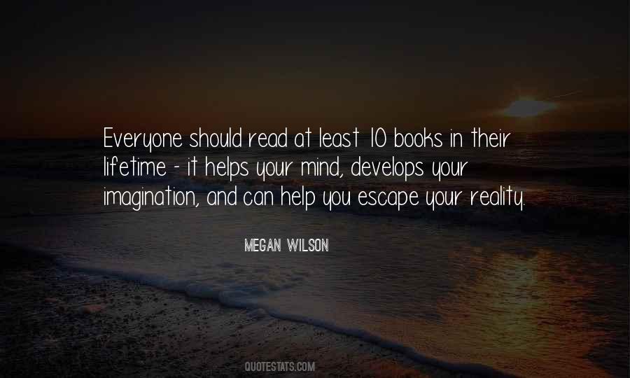 Quotes About Reading Books And Imagination #1138882