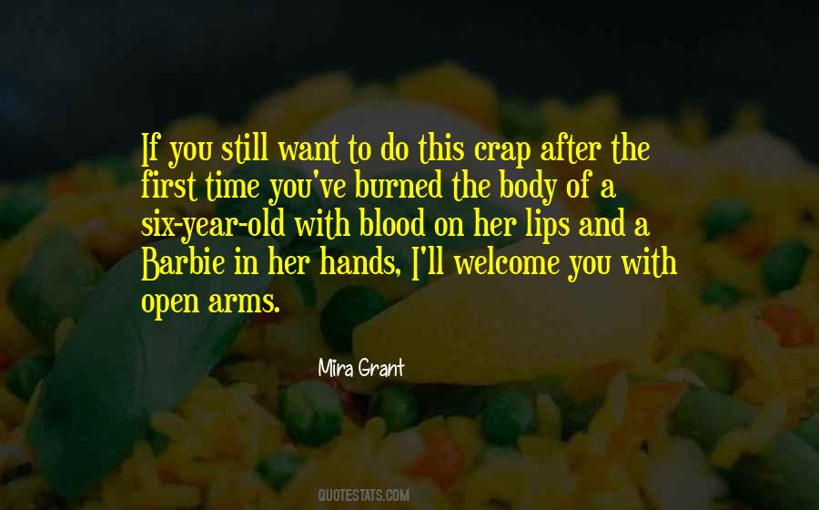 Quotes About Open Arms #607478