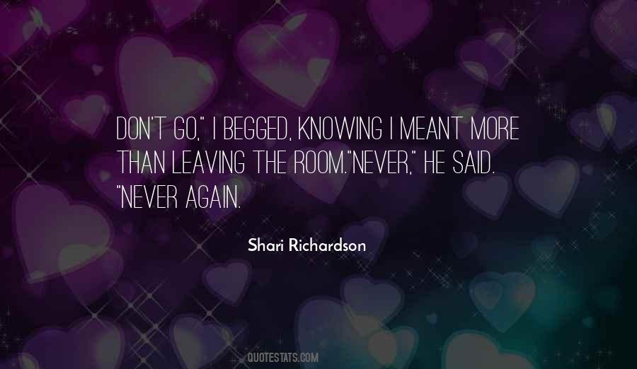 Quotes About Never Leaving Home #100776